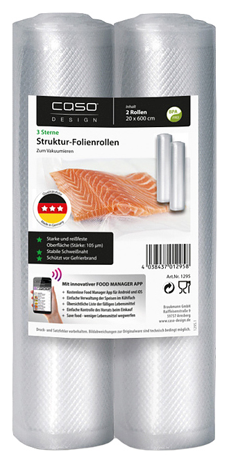 Пленка для вакуумной упаковки CASO 3 Sterne 20*600