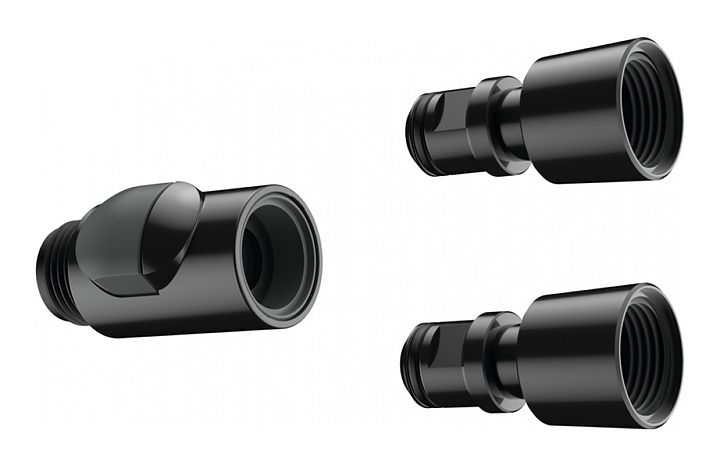 Адаптер для быстрой смены леек ручного душа Hansgrohe HG 28346000 черный
