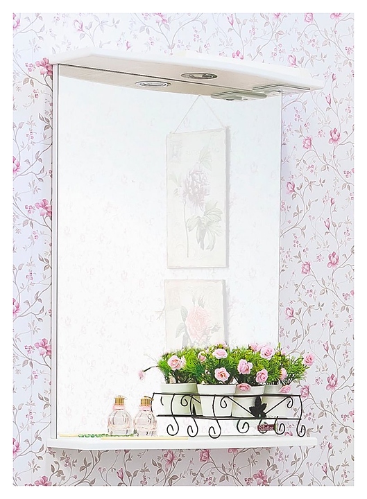 Зеркало Sanflor Софи 60 см NEW белое