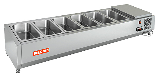 Витрина холодильная HICOLD VRTO 1390 (1/3)