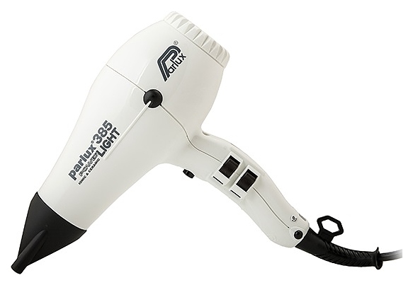 Фен Parlux 385 POWER LIGHT Ionic&Ceramic 2150W белый
