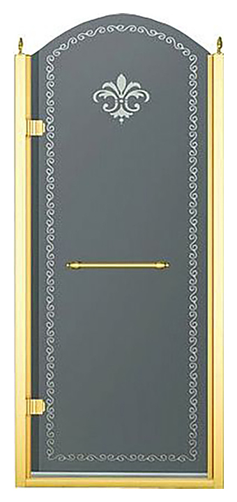 Дверь душевая CEZARES RETRO-A-B-1-90-CP-G-L 90х195 см, в нишу, распашная