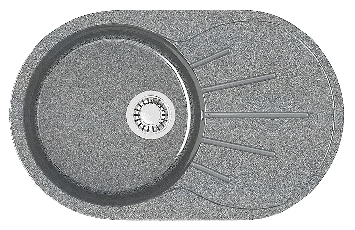 Мойка кухонная Marrbaxx Касандра Z110Q008 темно-серый