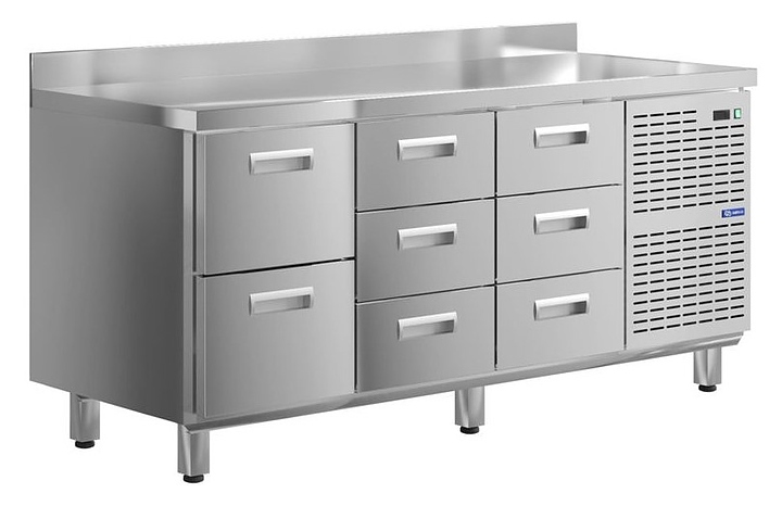 Стол холодильный KAYMAN КСХ-233/70 (8 ящиков)