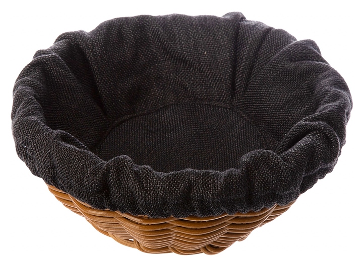 Чехол для корзинки Клен кт1896 рогожка черный