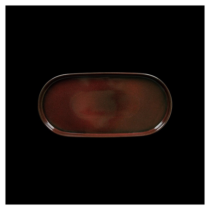 Блюдо сервировочное Corone Cocorita TTSY1305 30х15,5 см (фарфор) овальное красное