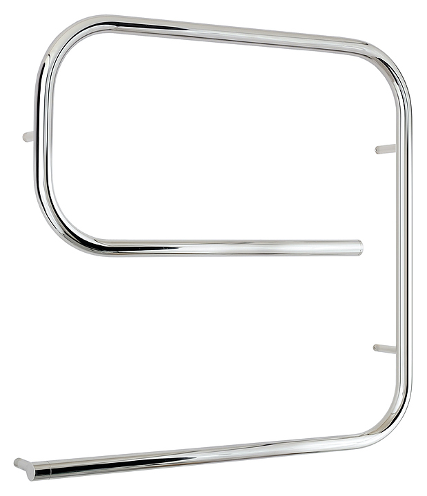 Полотенцесушитель электрический Стилье G-образный 60х60 см левый, без покрытия