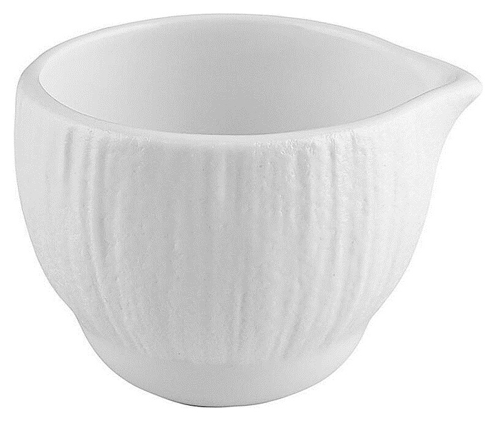 Молочник-соусник P.L. Proff Cuisine Frost White Moon ZA0394-100-ME 100 мл d=6,8/6,3 см h=5,4 см (фарфор) белый