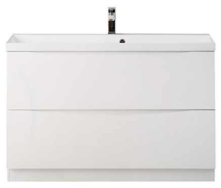 Тумба под раковину BelBagno MARINO-900-2C-PIA-BL-P, белый глянцевый