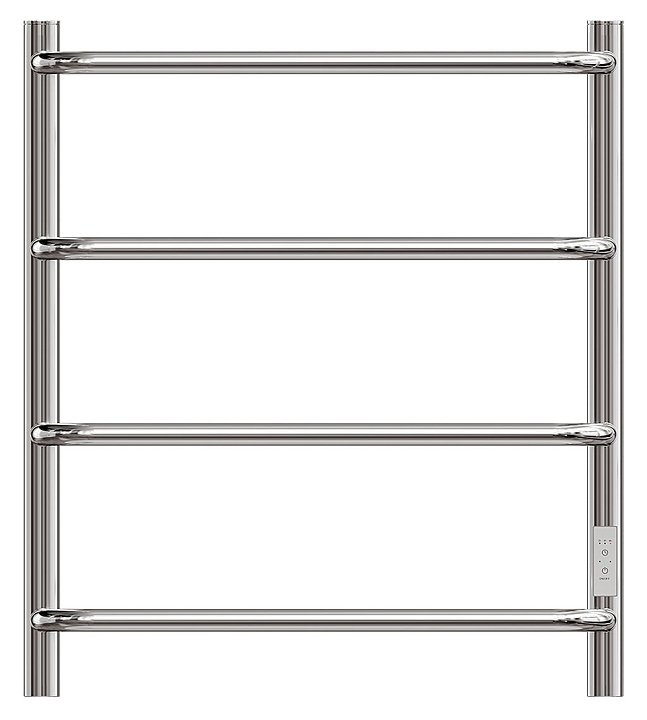 Полотенцесушитель электрический с диммером Point Ника PN08856 П4 500x600 диммер справа, хром