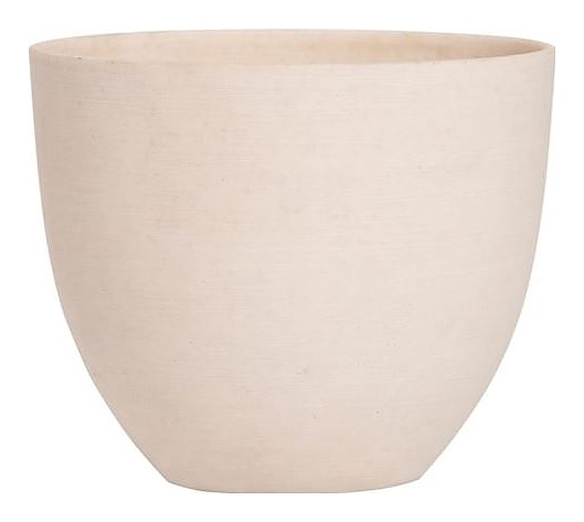 Кашпо Pottery Pots Coral (25х21 см) белое