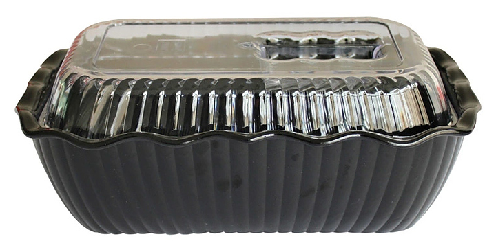 Салатник EKSI P-043 черный