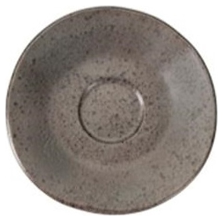Блюдце для кофейной чашки Porland Stonaware Ironstone 12DC12 ST IRONSTONE d=12 см (керамика)