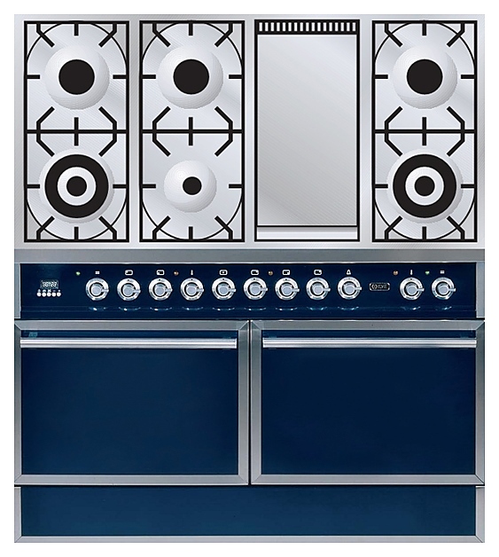 Газовая плита с духовым шкафом ILVE QDC-120F-MP