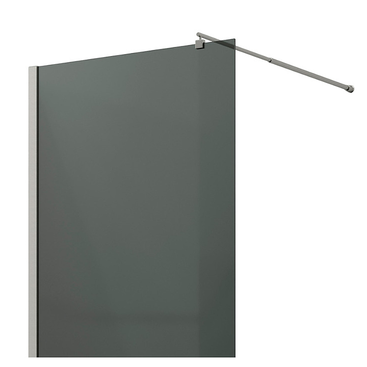 Душевое ограждение Wasserkraft Rur 30W46BN-TG 2000х1100 мм никель