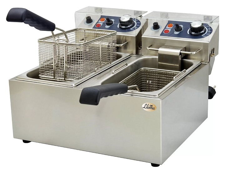 Фритюрница электрическая LILOMA FLT 4+4