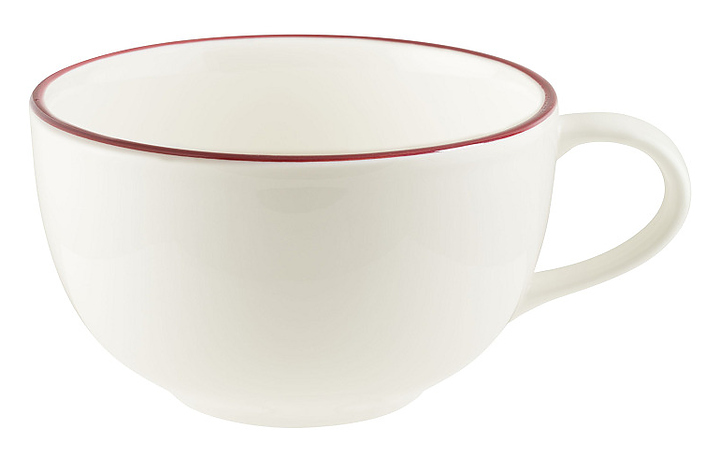 Чашка чайная Bonna Линеа Бургундия Гурмэ 78037 d 110 мм h 68 мм