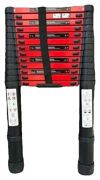 Лестница телескопическая Мастер-инструмент МИ ПРОФИ 2 м 7 ступеней