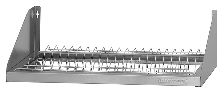 Полка кухонная для сушки тарелок Mecon Base ПСПб 1000х300х180 мм