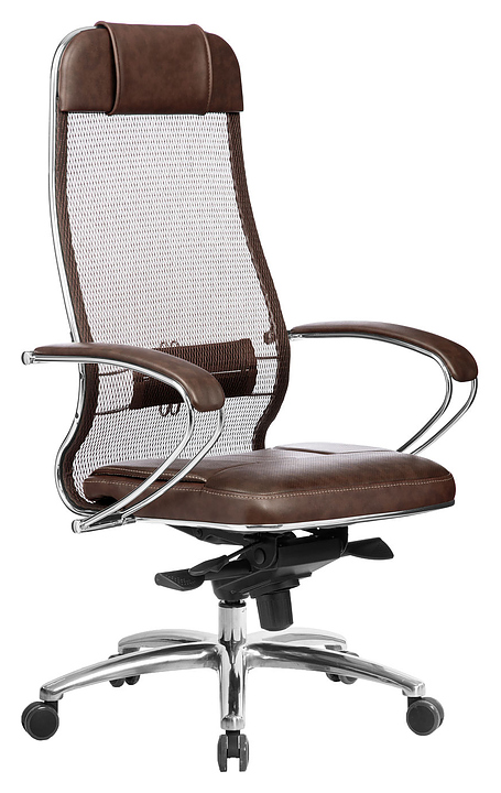 Кресло Метта Samurai SL-1.04 темно-коричневое