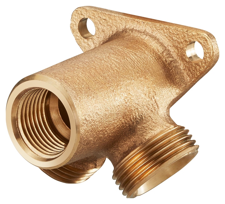 Водорозетка сквозная угловая Oventrop Cofit S 1506153, PN 10, G 3/4