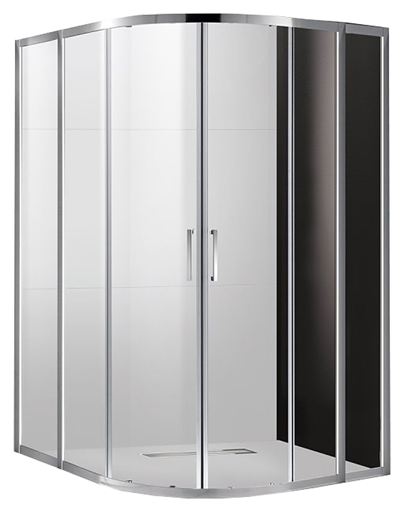 Уголок душевой CEZARES MOLVENO-R-22-100+30-C-Cr-IV 130х130х195 см