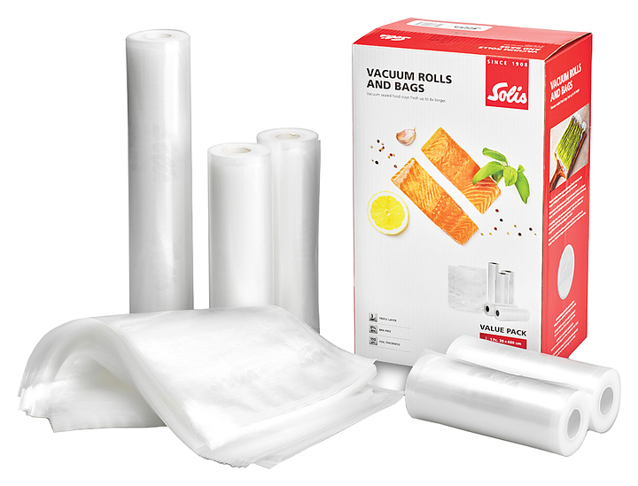 Набор рулонов и пакетов для вакуумирования Solis Value Pack