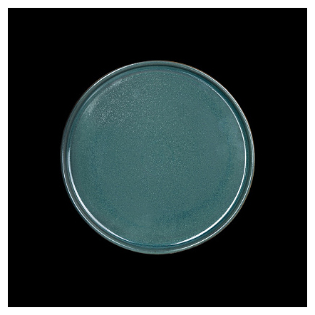 Тарелка Cuong Phat 8'' 220 мм темно-зеленая