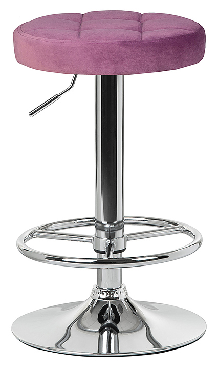 Табурет барный DOBRIN 5008-LM BRUNO (пудрово-сиреневый)