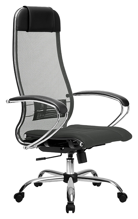 Кресло без основания Метта Комплект 3 темно-серое