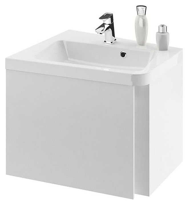 Тумба Ravak SD 10° 65 см, белая, левая