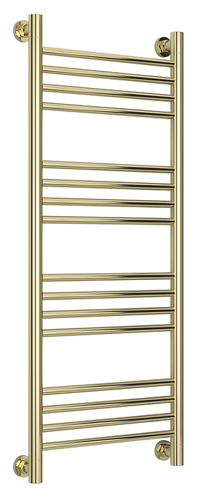 Полотенцесушитель водяной Сунержа Богема+ 100x40 см с прямой перемычкой, шампань