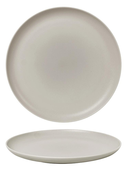 Тарелка основная Noble Light Grey 095002А-L010-LGS d 16 см h 2 см серый