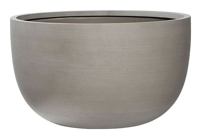 Кашпо Pottery Pots Sunny (45х27 см) серое