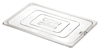 Крышка для гастроемкости MACO 8600-N GN 1/1 (530х325) с отверстием для ложки, поликарбонат