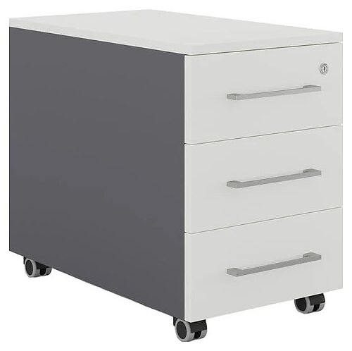 Тумба мобильная КОБОР TМ3-40/80 graphite/premium