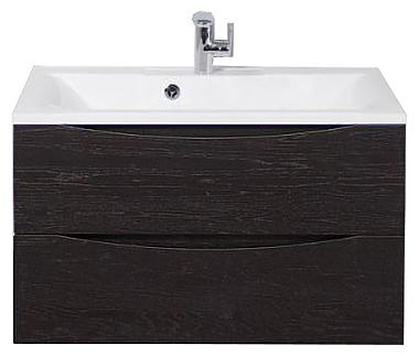Тумба под раковину BelBagno MARINO-800-2C-SO-RCA-P, дуб темный шоколад