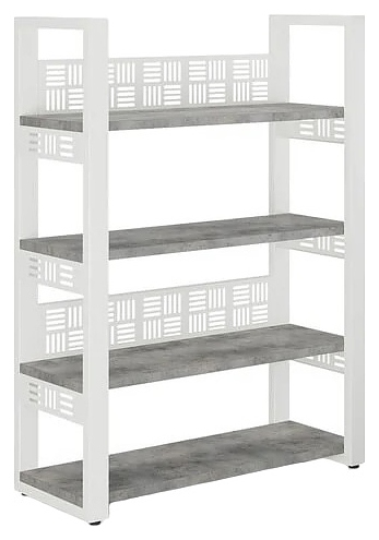 Стеллаж открытый КОБОР SO4-100/36 white/chicago