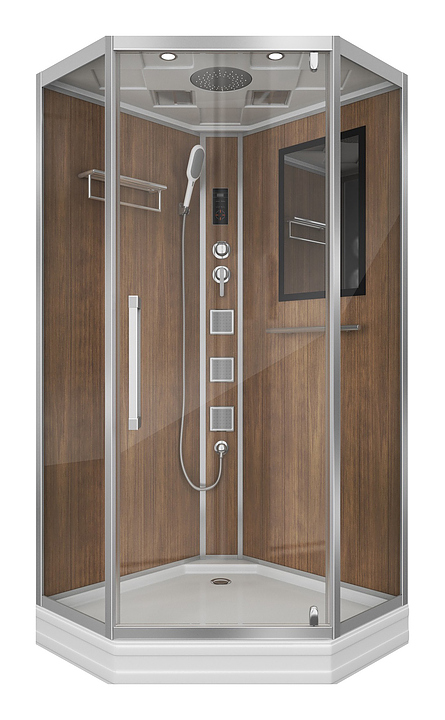 Кабина душевая Niagara NG-7717WD 100х100х215 см
