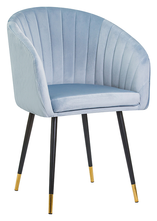 Стул обеденный DOBRIN 7305-LM MARY (серо-голубой)