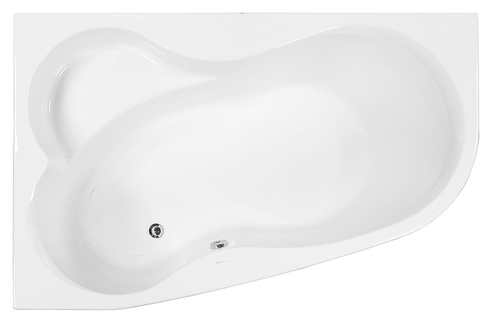 Ванна VagnerPlast Melite 160x105 L акрил, левая