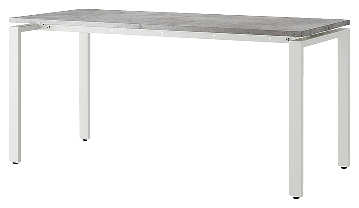 Стол компьютерный КОБОР КP-100/60 white/chicago