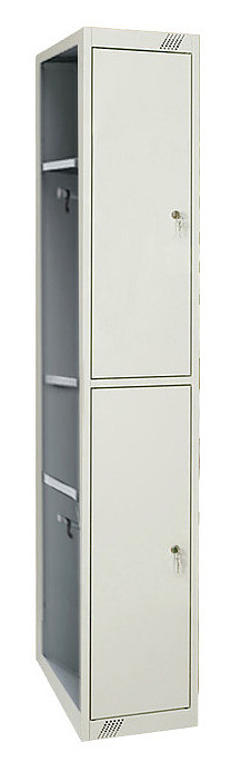 Модульный металлический шкаф КМК завод CL-12S 1800×300×500 мм серый