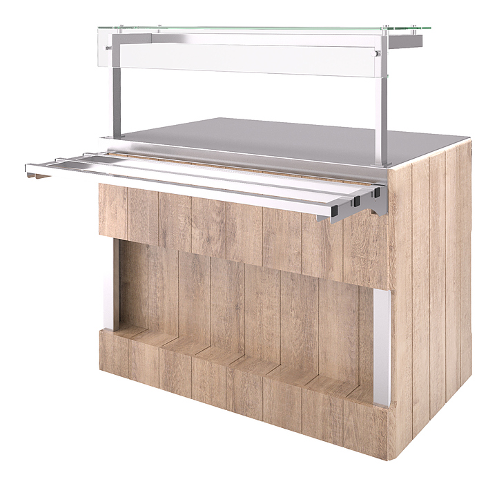 Прилавок нейтральный Refettorio Capital RN11AS