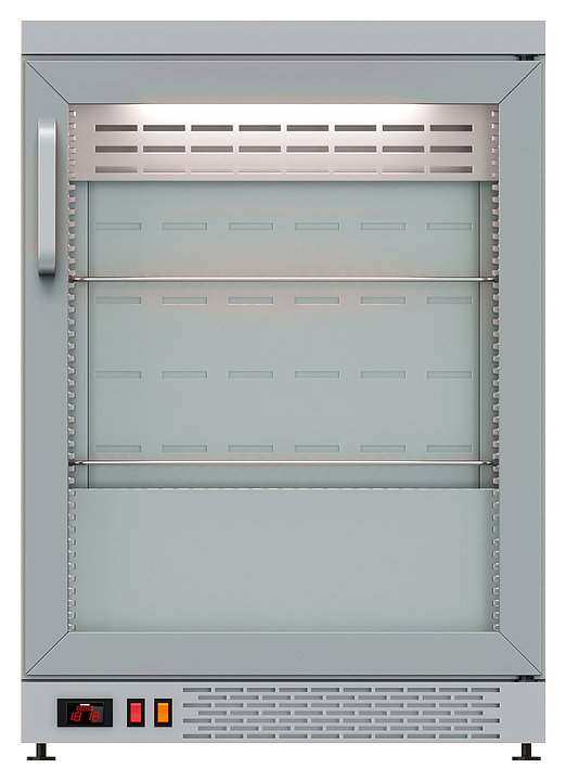 Шкаф холодильный барный POLAIR TD101-G (петли справа)