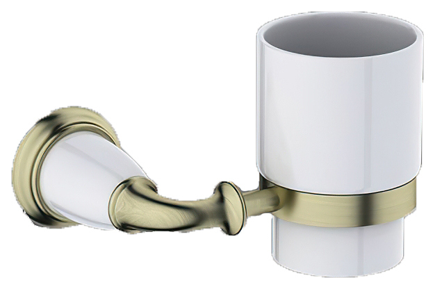 Стакан для зубных щеток подвесной Art&Max Bianchi AM-E-2602-Br бронза