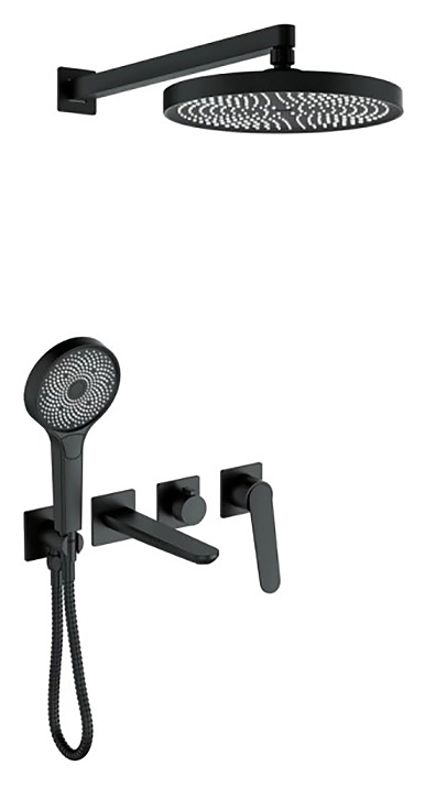 Комплект душевой Bronze de Luxe Icon 3009CB