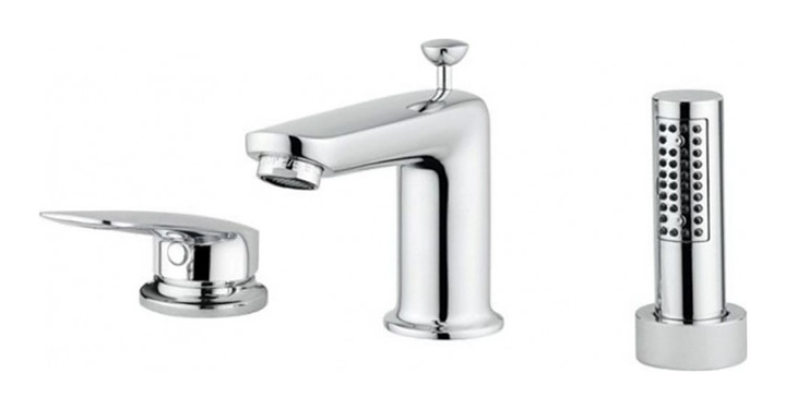 Смеситель для ванны на борт M&Z Laguna LGA03000