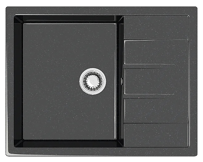 Мойка кухонная Marrbaxx Катрин Z151Q004 черный