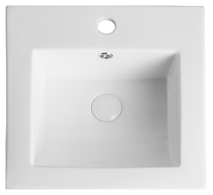 Раковина ORANGE B03-410w 42х42 см, фарфор